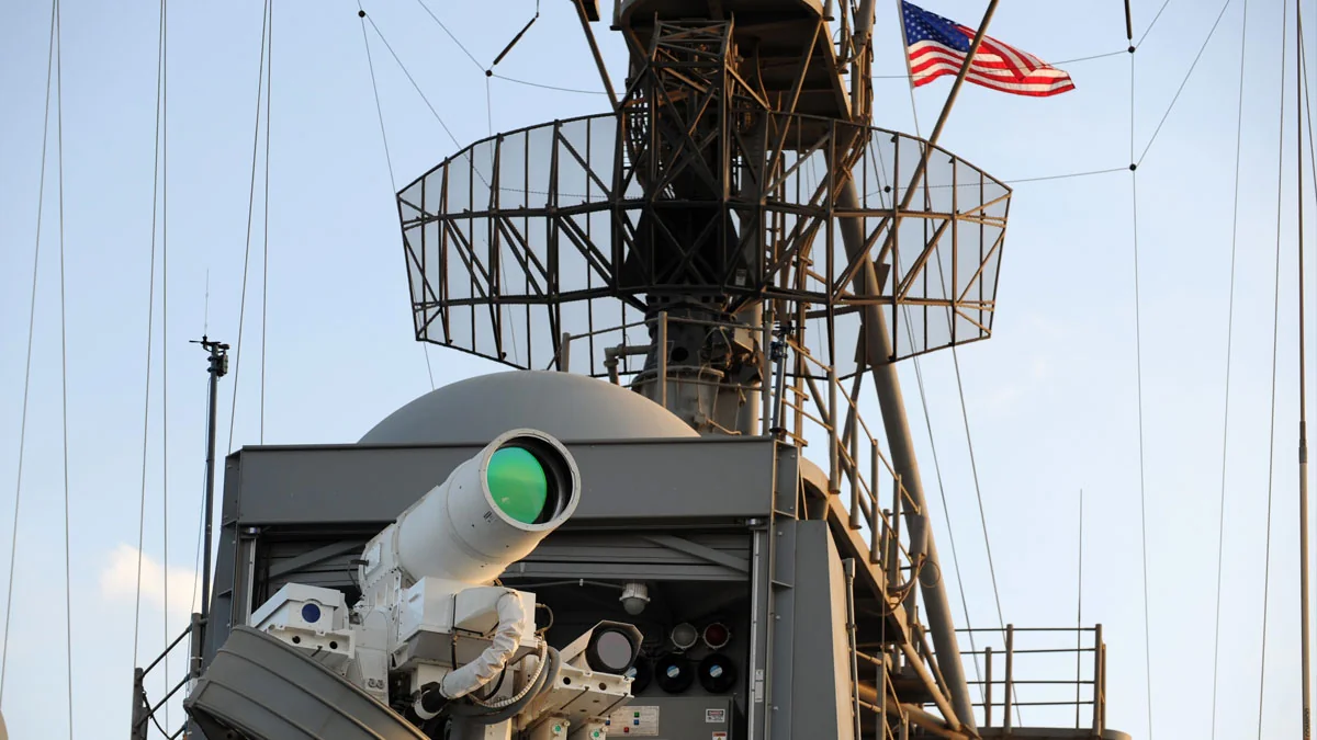 Laserkanone: US-Navy zeigt geräuschlose Superwaffe