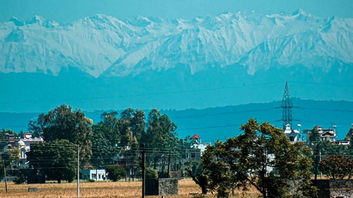 Indien: Der Himalaya ist das erste Mal seit 30 Jahren sichtbar