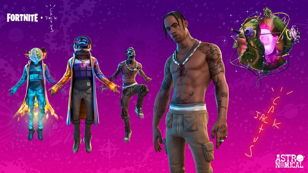Travis Scott: Mehr als 12 Millionen Fans nahmen am Fortnite-Konzert teil