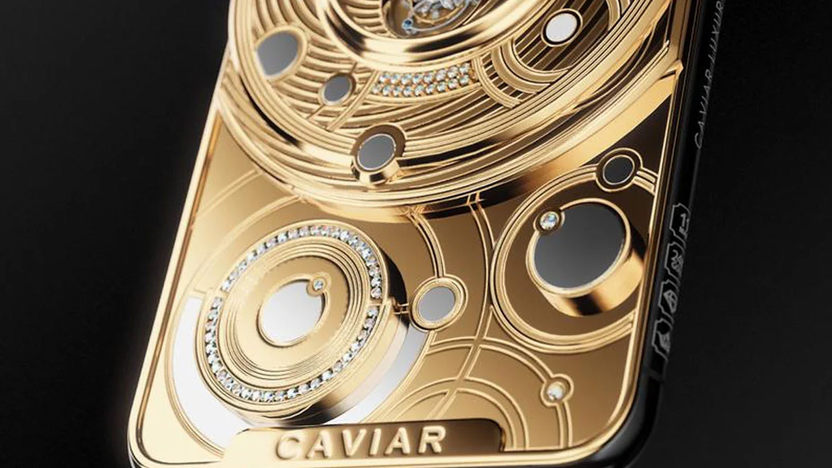 Caviar: iPhone mit einem halben Kilogramm Gold und 137 Diamanten für 70.000 Dollar