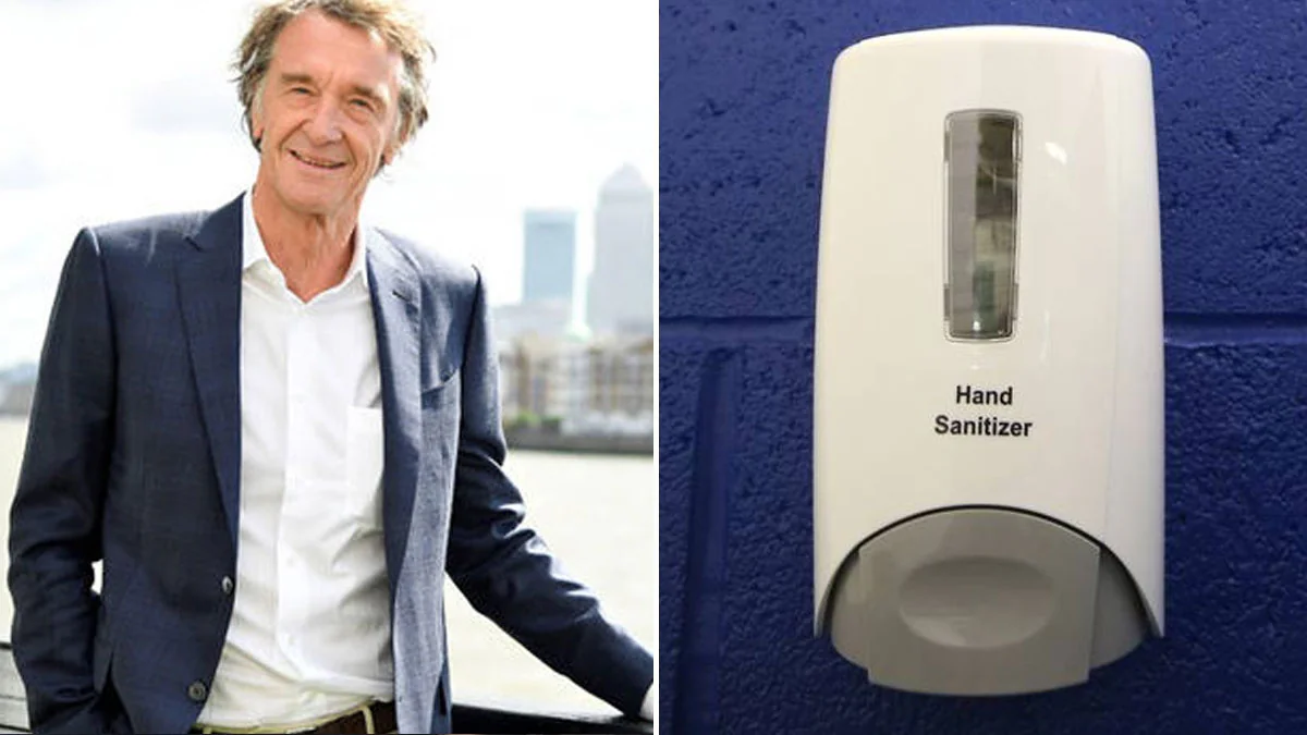 Jim Ratcliffe: Britischer Milliardär baut zwei Fabriken zur Herstellung von Handdesinfektionsmittel