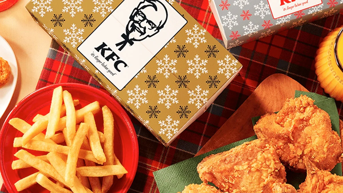 Millionen Japaner feiern das Weihnachtsfest bei Kentucky Fried Chicken