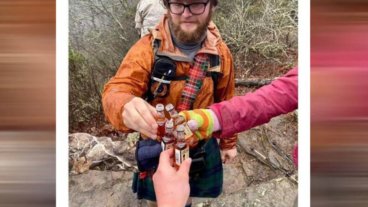Optische Täuschung: Wer hält die vierte Flasche?