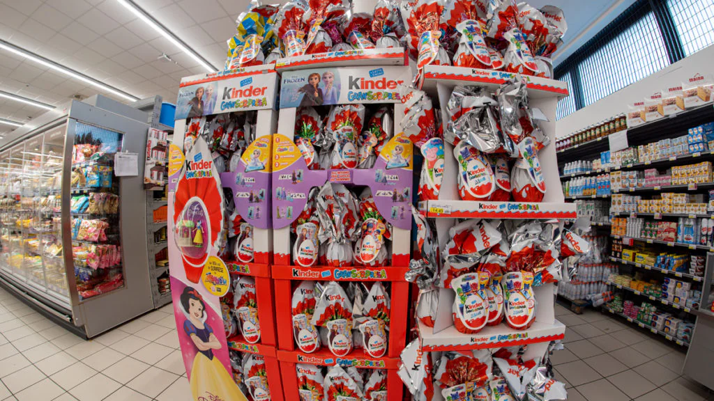 Produktrückruf bei Ferrero: Salmonellen in Kinder-Schokolade