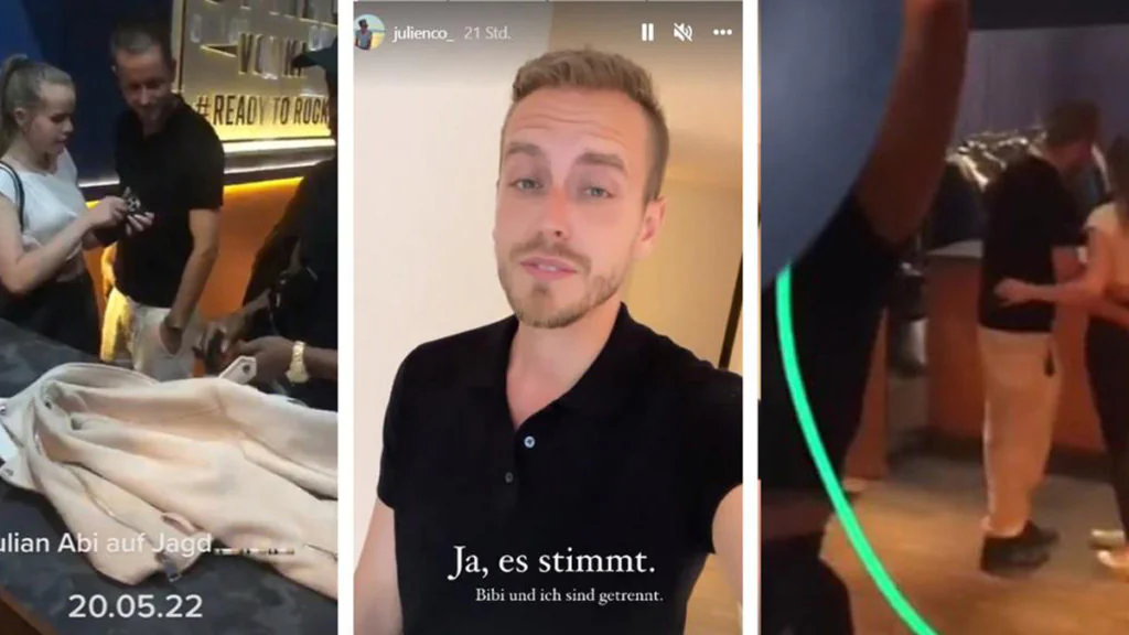 Nach Trennung von Bibi: Julian Claßen mit fremder Frau im Club gesichtet