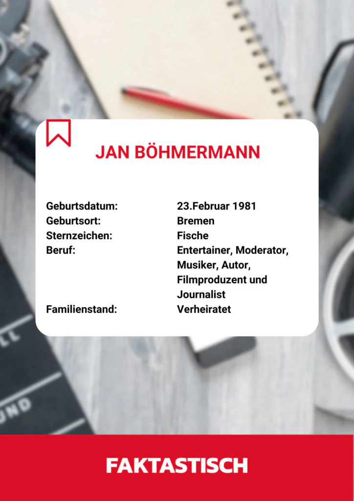 Jan Böhmermanns Frau: So tickt der Entertainer privat!