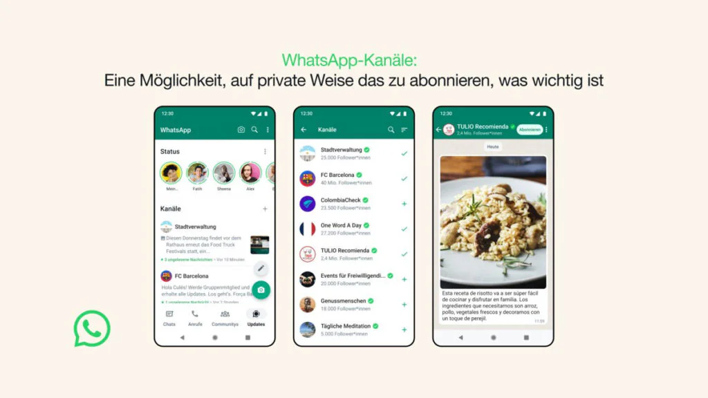 WhatsApp macht Telegram nach: Neue Funktion eingeführt
