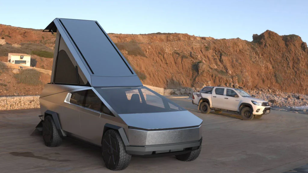 Tesla präsentiert Cybertruck nach Beschuss mit Maschinenpistole