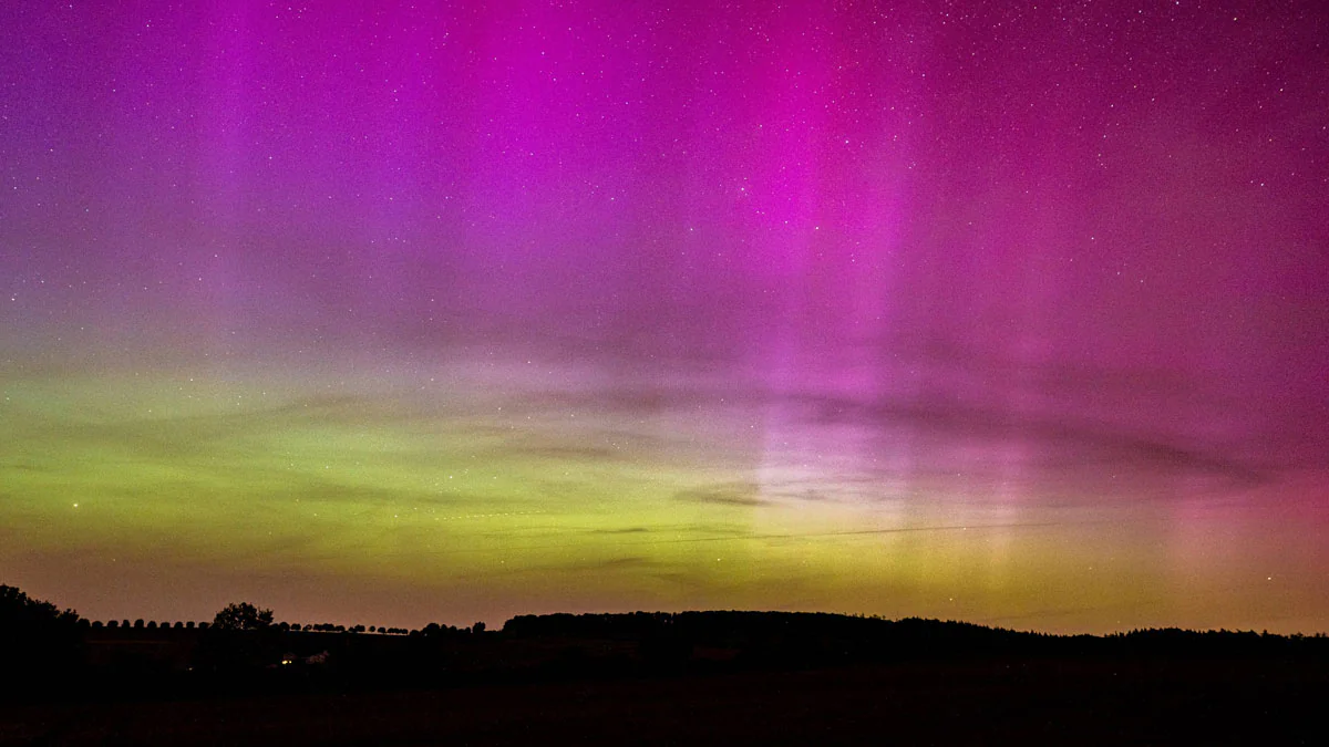 Polarlichter über Deutschland: Wann man das Naturspektakel noch einmal sehen kann