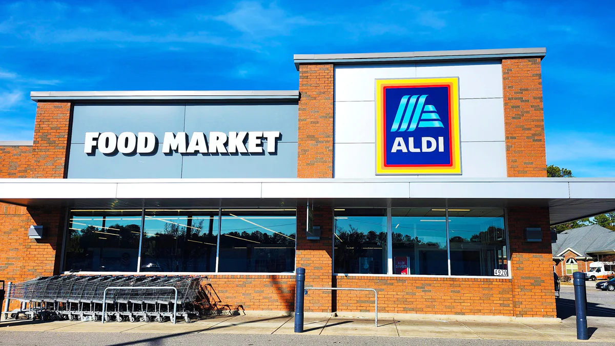 Aldi-Filiale verlangt