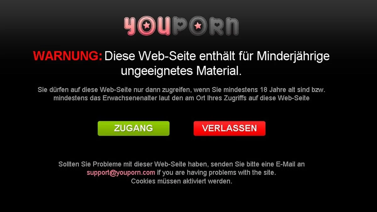 Jugendschutz: In Deutschland könnten Pornoseiten gesperrt werden