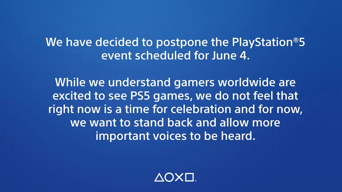 Sony: PS5-Livestream für den 4. Juni wurde abgesagt