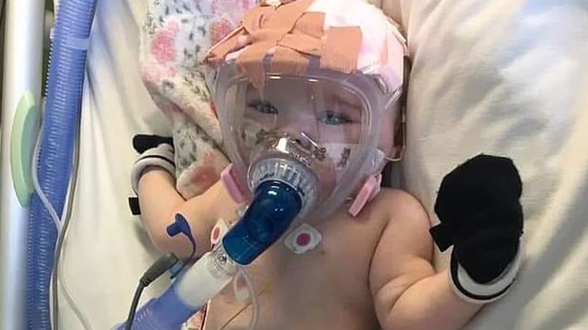 Sechs Monate altes Baby besiegt trotz Herz- und Lungenproblemen das Coronavirus