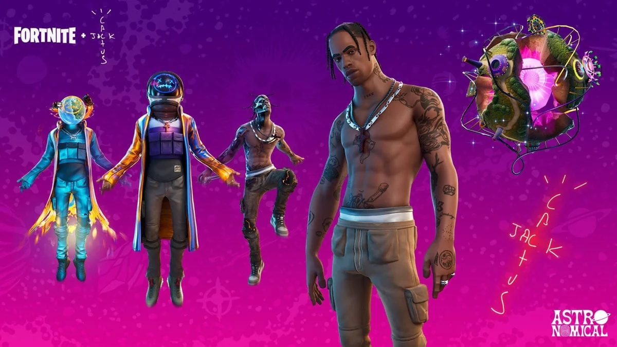 Travis Scott: Mehr als 12 Millionen Fans nahmen am Fortnite-Konzert teil