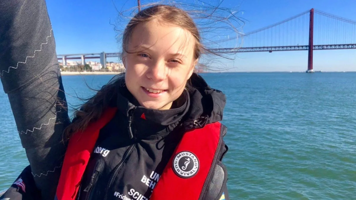 Greta Thunberg: Klimaaktivistin ist in Lissabon angekommen