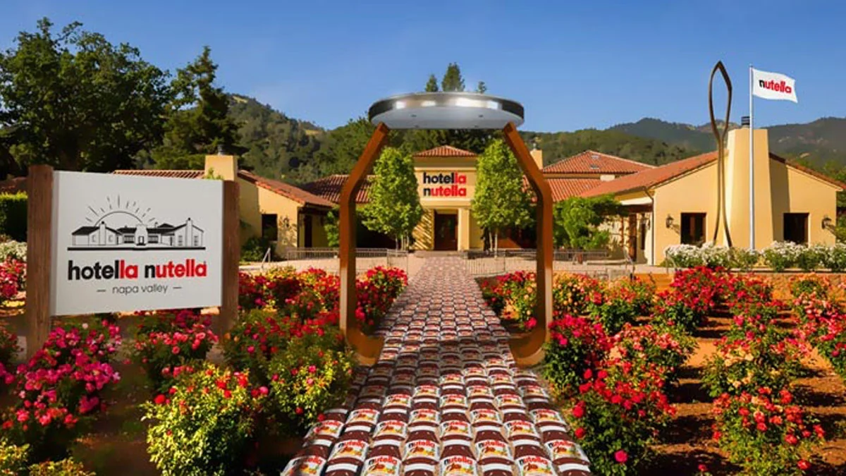 Nutella-Hotel eröffnet in Kalifornien