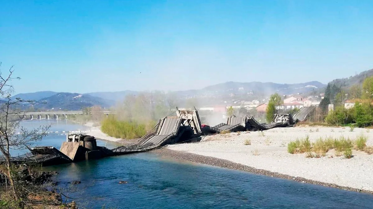 Italien: Brücke zwischen Ligurien und der Toskana eingestürzt