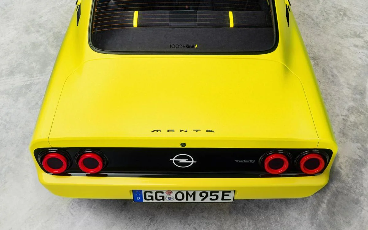 Opel Manta GSe ElektroMOD: Das sind die ersten Bilder