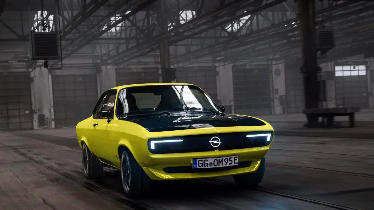 Opel Manta GSe ElektroMOD: Das sind die ersten Bilder
