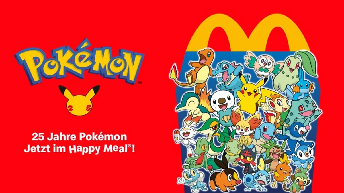 McDonald’s: Pokémon-Karten zu jedem Happy Meal bald auch in Deutschland