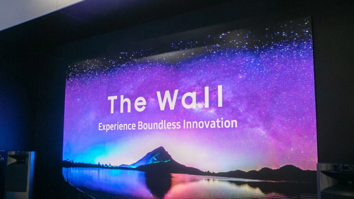 The Wall: Samsung Smart-TV mit 292-Zoll ab 450.000 Euro
