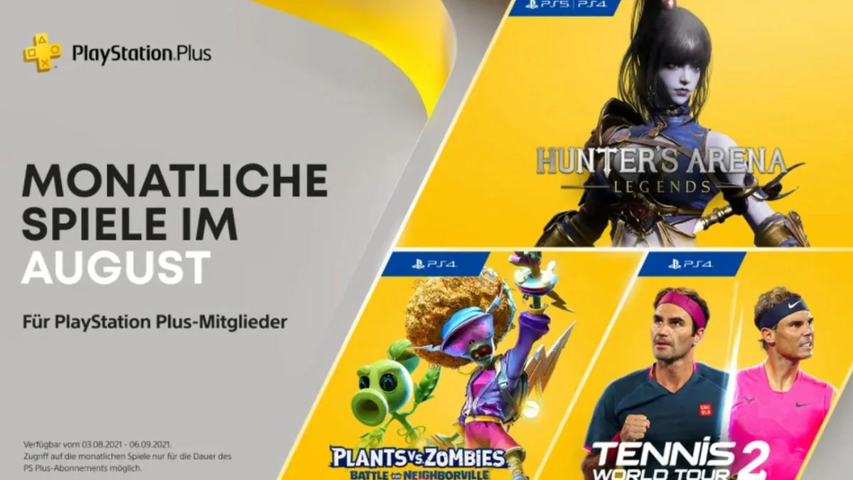 PS Plus: Das sind die neuen Spiele im August 2021