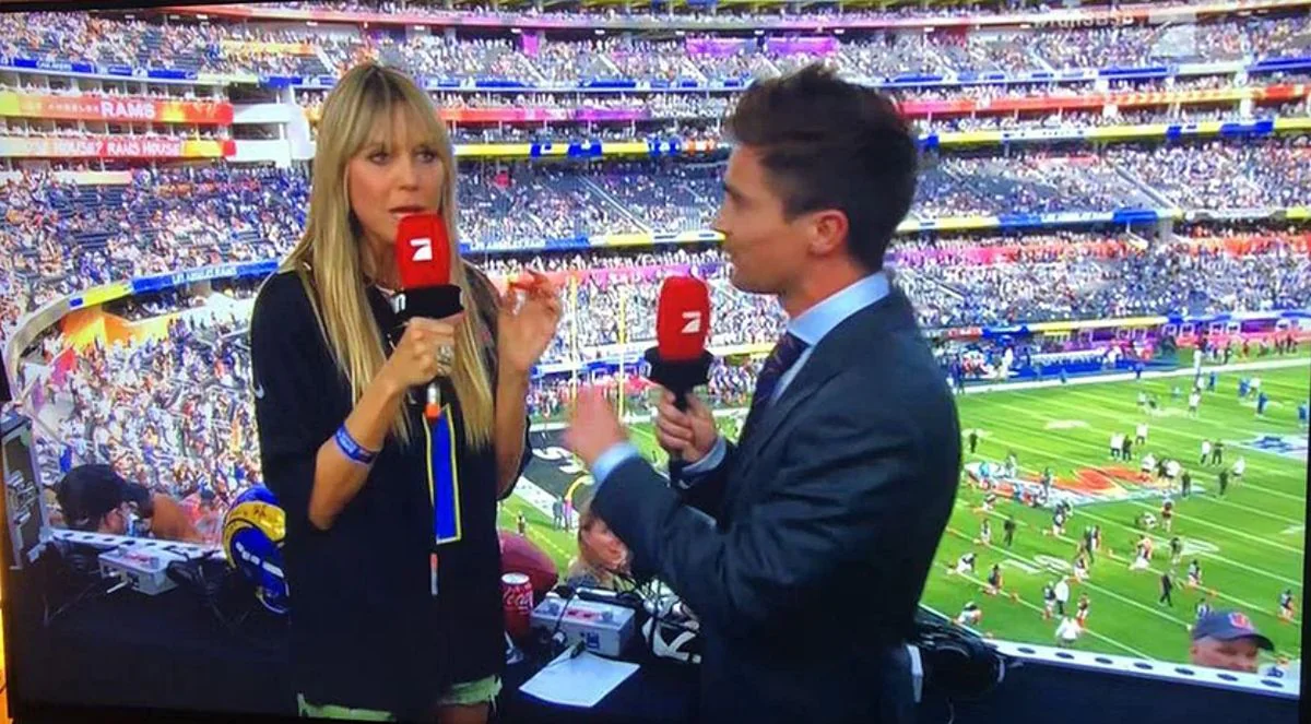 Heidi Klum: Fieser Ekel-Moment beim Super Bowl