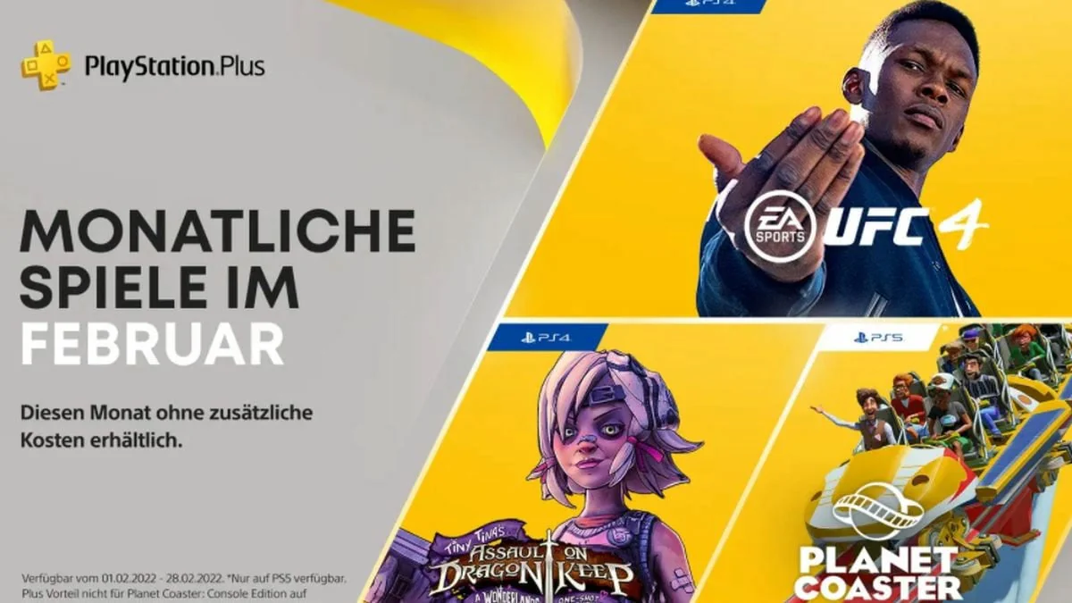 PS Plus: Das sind die kostenlosen Spiele im Februar 2022
