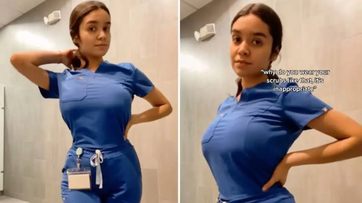 Zu sexy für Arbeitskleidung? Krankenschwester platzt der Kragen