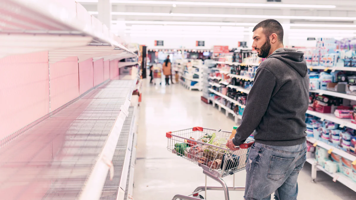 Leere Supermarkt-Regale: Welche Produkte betroffen sind