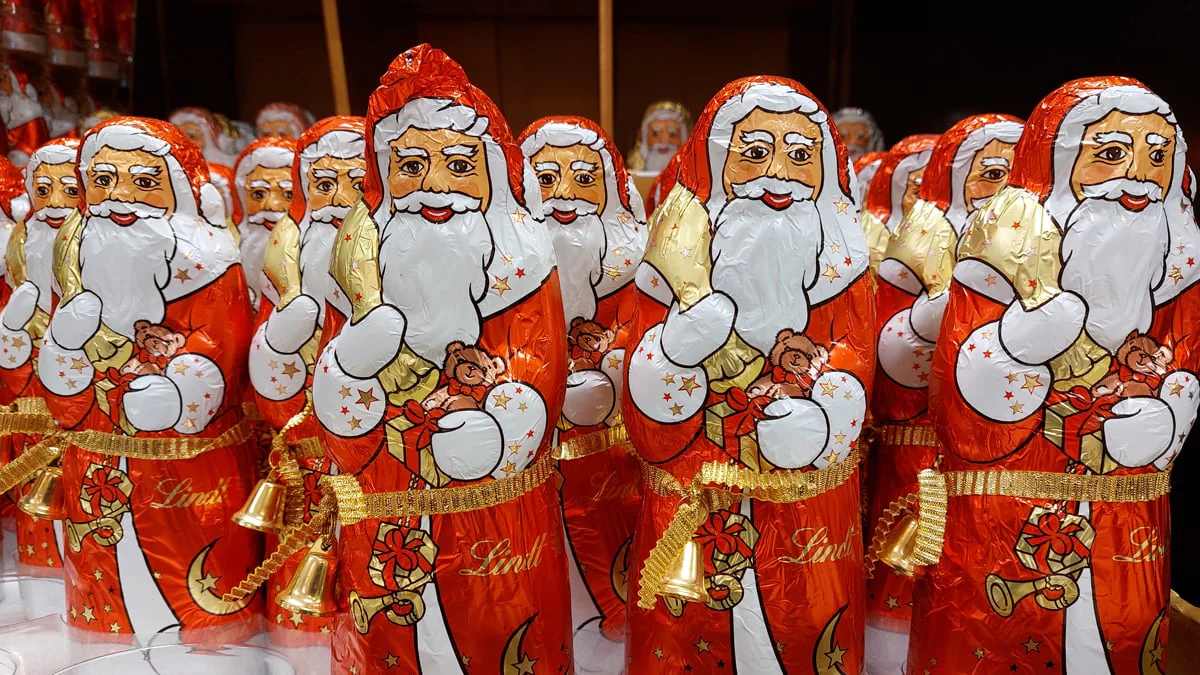 Schoko-Weihnachtsmänner: Test deckt Schadstoffe auf 