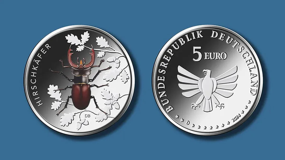 Limitierte 5-Euro-Münze kommt: So sieht Deutschlands neues Sammlerstück aus