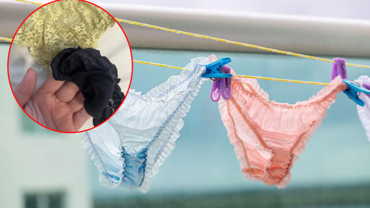 Wofür ist das Täschchen im Damenslip?