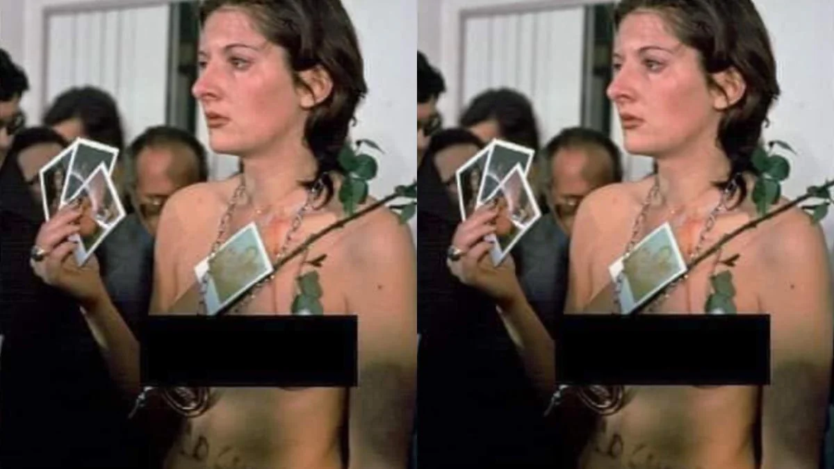 Die Menschen haben auch eine Schattenseite: „Rhythm 0“ die Performance von Marina Abramovićs