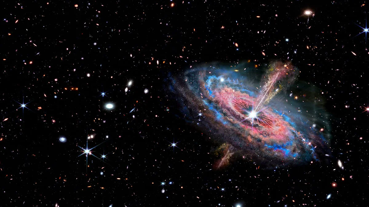 Einstein hatte recht mit Gravitationslinsen
