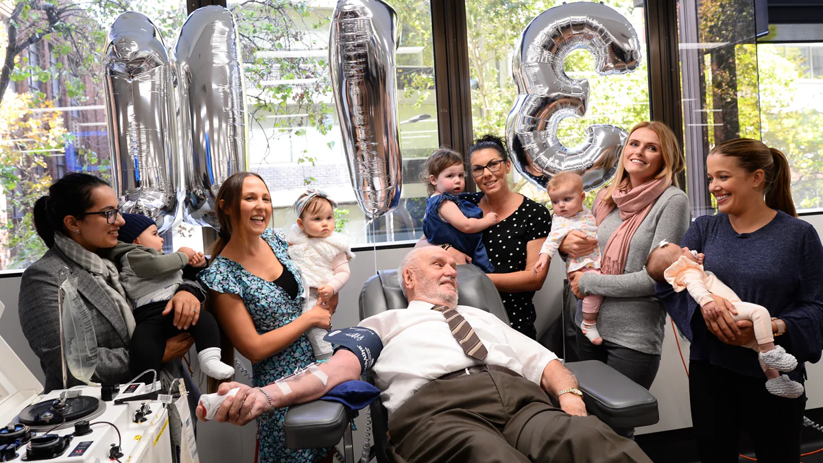 James Harrison ist tot: Sein Blut rettete 2,4 Millionen Babys das Leben