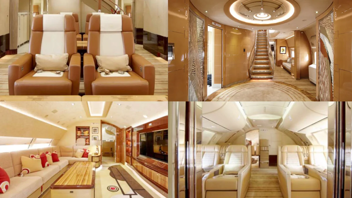 Teures Geschenk an Trump: So sieht der Luxus-Jet aus Katar von innen aus