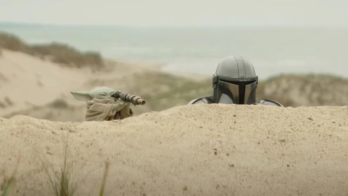 Grogu und Mando im Trailer zu „The Mandalorian & Grogu“