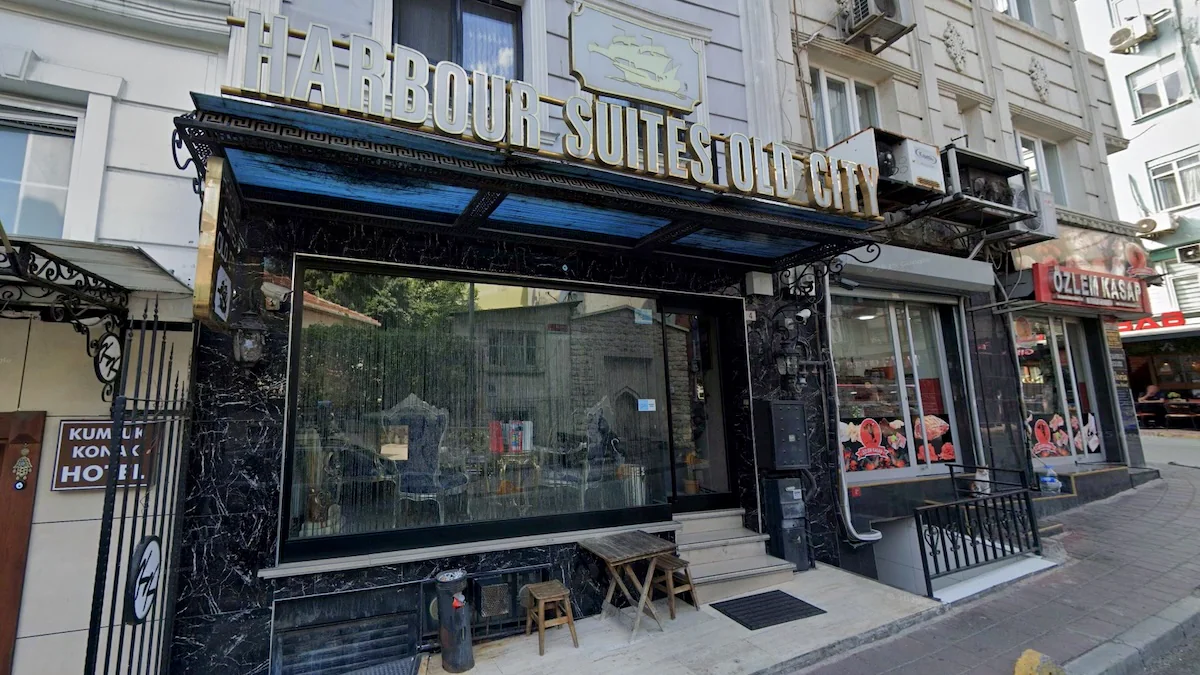 Das Harbour Suites Old City Hotel in Istanbul, das im zentrum der Ermittlungen um eine chemische Vergiftung steht