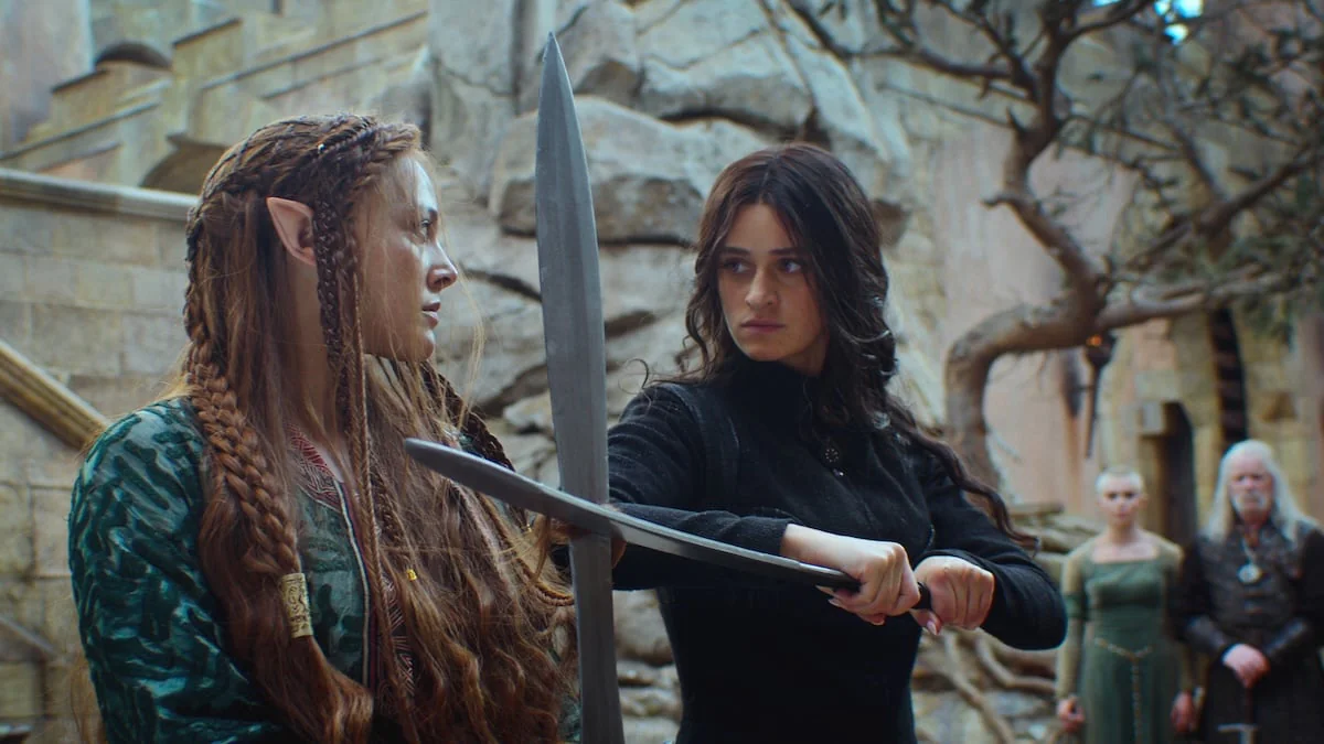 Szene aus „The Witcher“ Staffel 4 mit Anya Chalotra