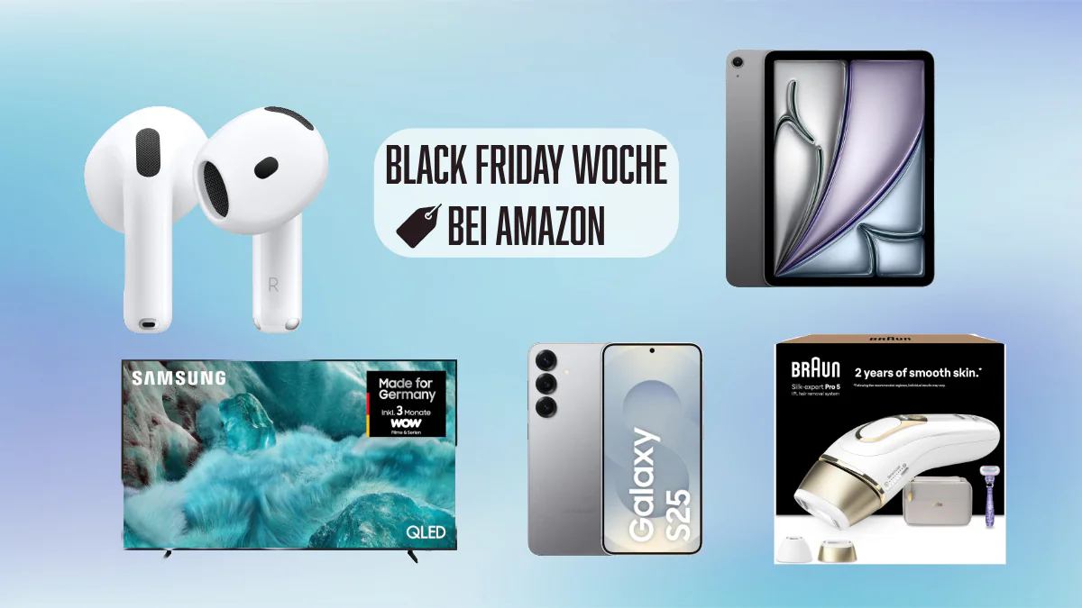 Black Friday Woche bei Amazon: Das sind die besten Technik-Deals
