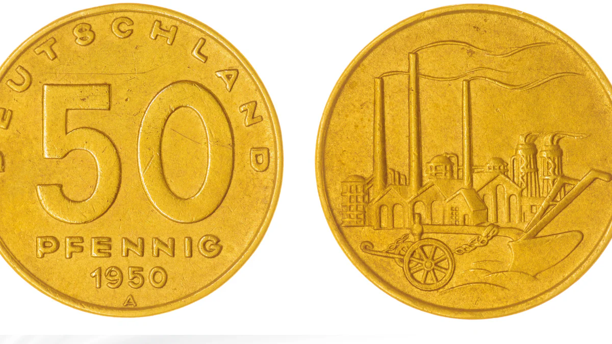 70 Euro wert: In 50-Pfennig-Münze verbirgt sich ein kleines Vermögen