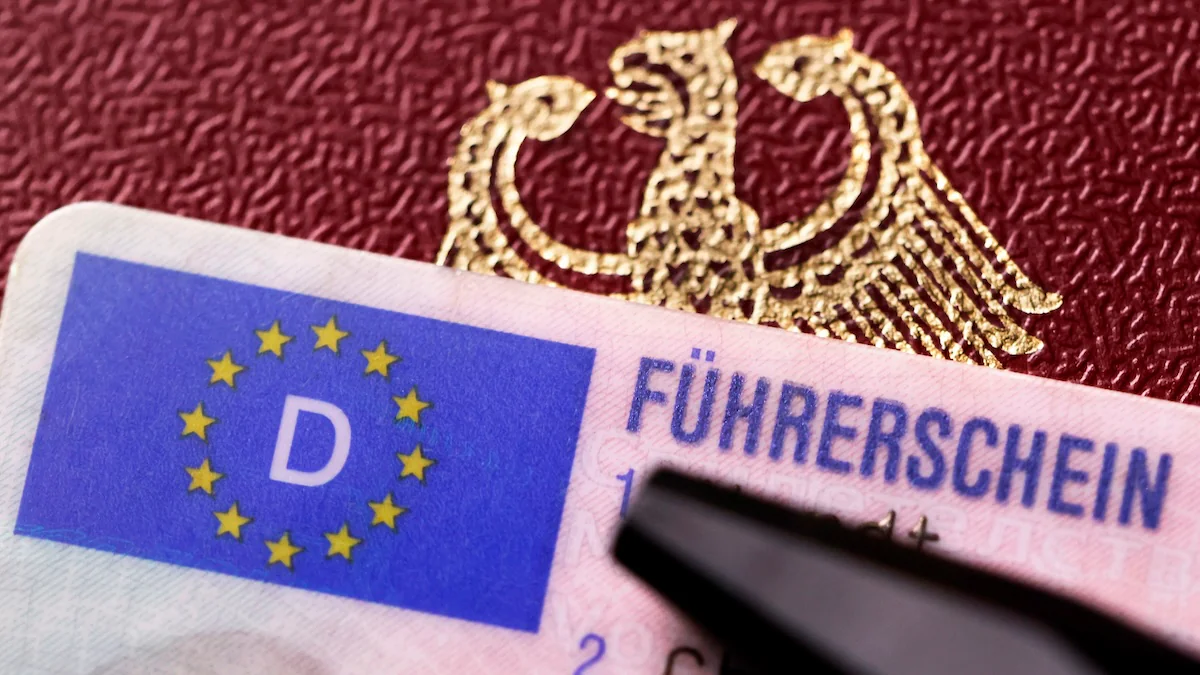 Fahrverbot: Führerschein der Bundesrepublik Deutschland