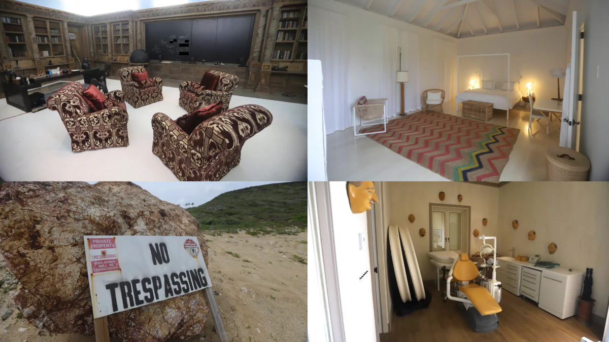 Jeffrey Epstein: Neue Fotos zeigen seltenen Einblick in sein Karibik-Anwesen – „Verstörend“